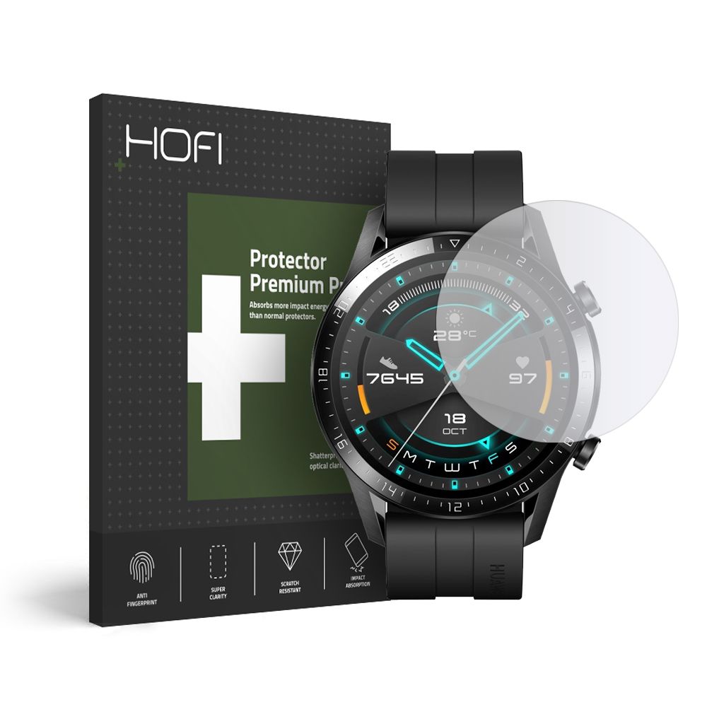 Hofi HOFI Härdat Glas Skärmskydd Pro+ Huawei Watch Gt 2 46Mm