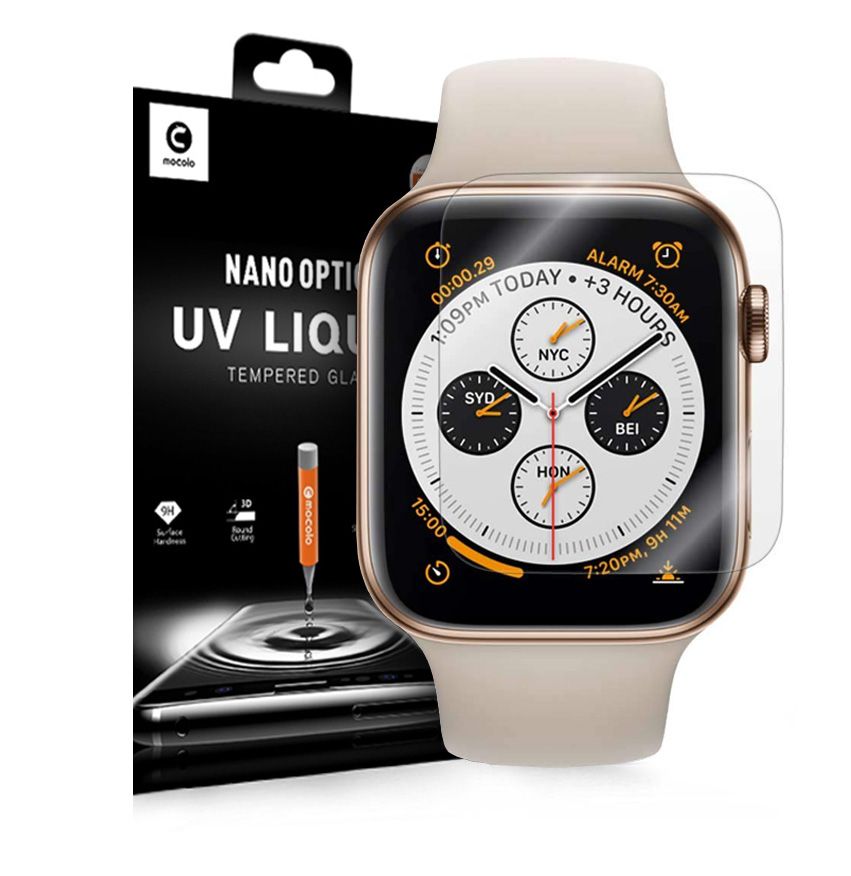 Mocolo MOCOLO UV Glas Apple Watch 4/5 (40 Mm) Clear