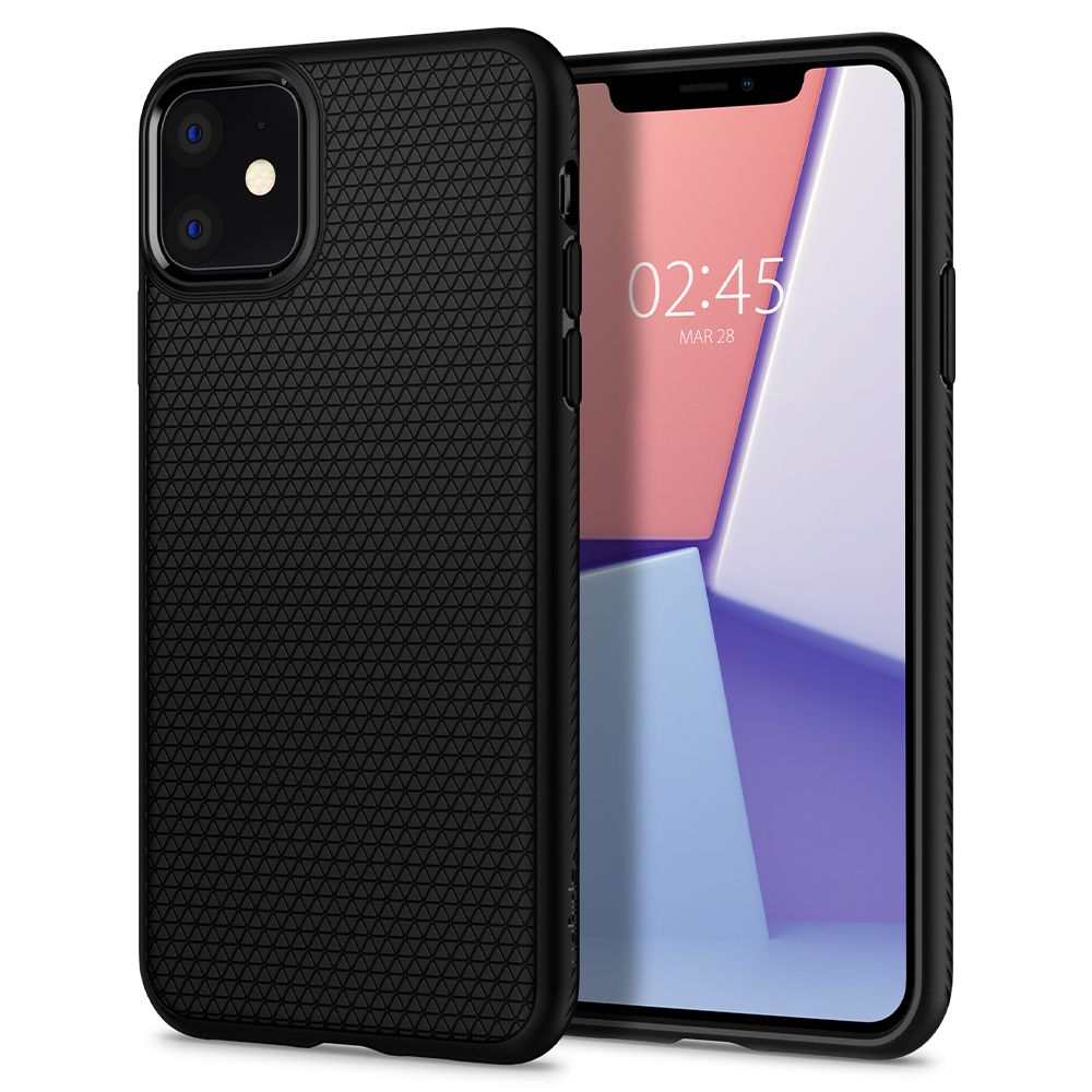 Spigen SPIGEN Liquid Air iPhone 11 Mattsvart
