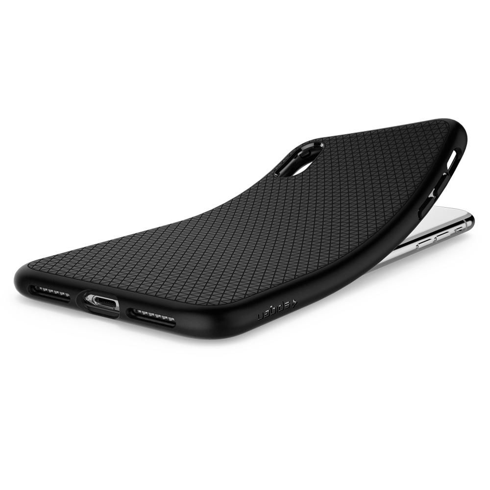 Spigen Spigen Liquid Air iPhone Xr Mattsvart
