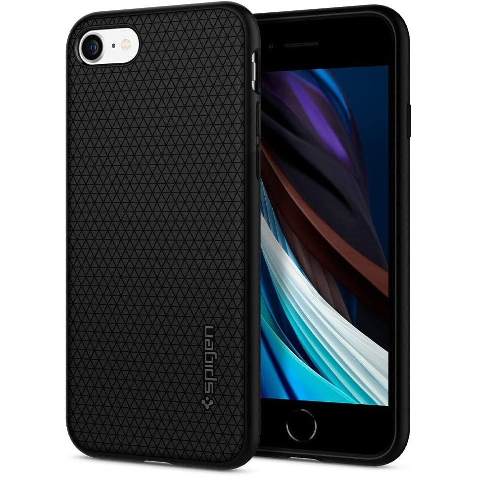 Spigen Spigen Liquid Air Skal iPhone 7/8/SE (2020/2022) - Svart