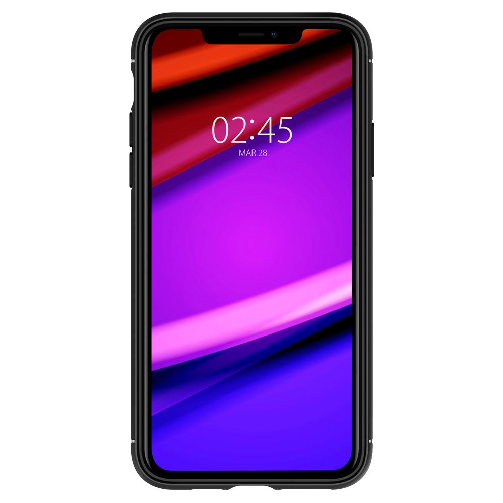 Spigen Spigen Rugged Armor iPhone 11 Mattsvart