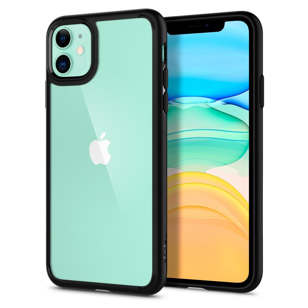 Spigen SPIGEN Ultra Hybrid iPhone 11 Mattsvart