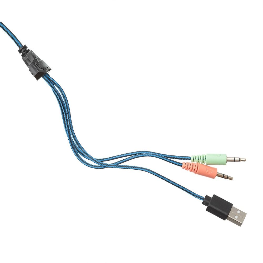 Art ART Hörlurar för gaming med mikrofon och ljus