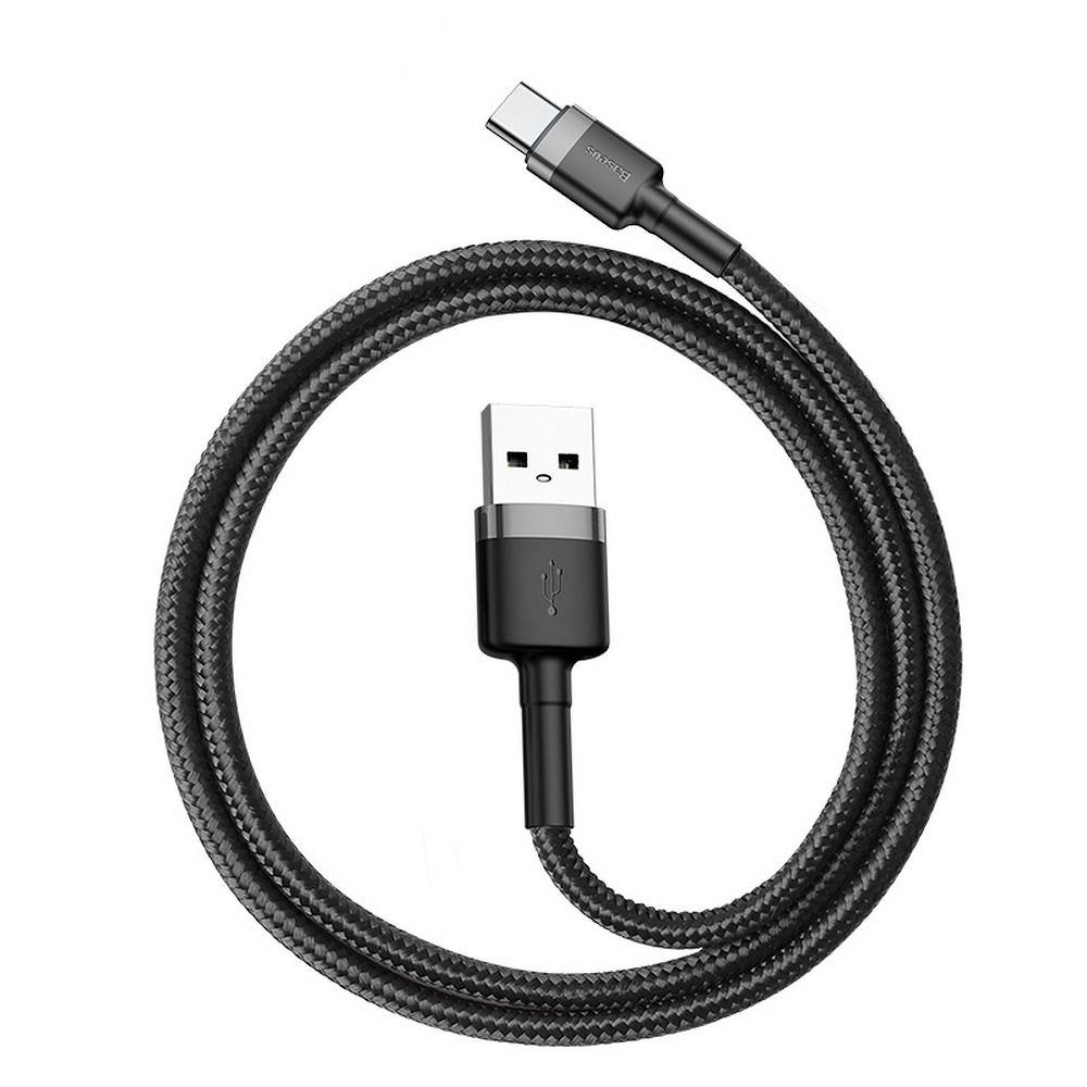 BASEUS BASEUS Cafule USB-C till USB-A kabel 0.5M - Svart