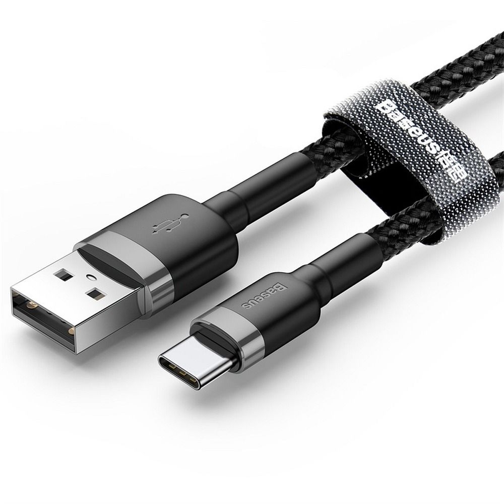 BASEUS BASEUS Cafule USB-C till USB-A kabel 0.5M - Svart