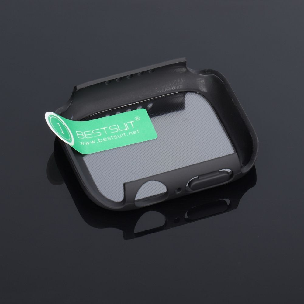 Bestsuit Bestsuit skal med hybridglas för Apple Watch-serien 7-41mm