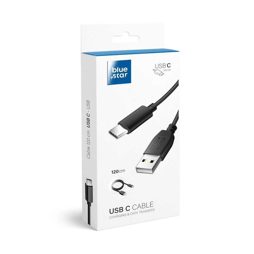 Blue Star Blue Star USB-C till USB-A kabel 1.2 m