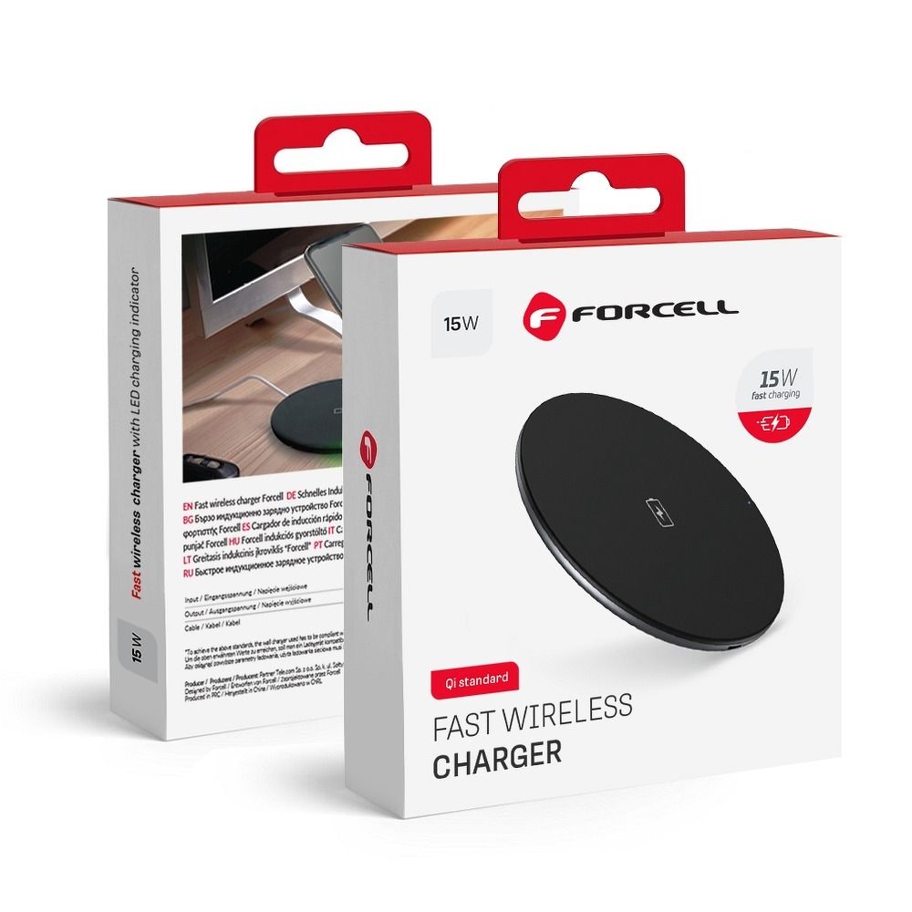 Forcell Forcell Quick Charge Pad (Qi-standard) 15W