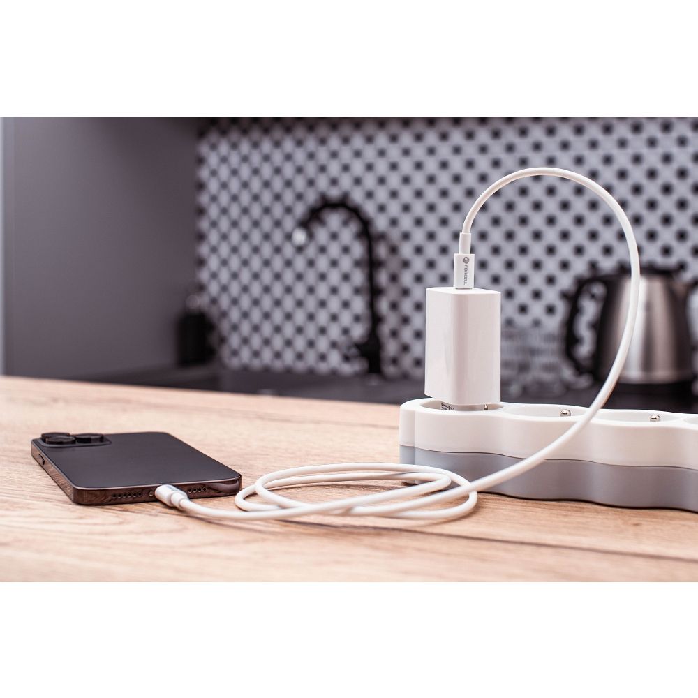 Forcell FORCELL USB-C till USB-C kabel QC4.0 5A/20V PD100W 2m