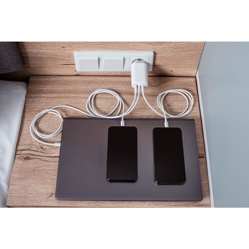 Forcell FORCELL USB-C till USB-A kabel QC4.0 3A/20V 60W C336 1m vit