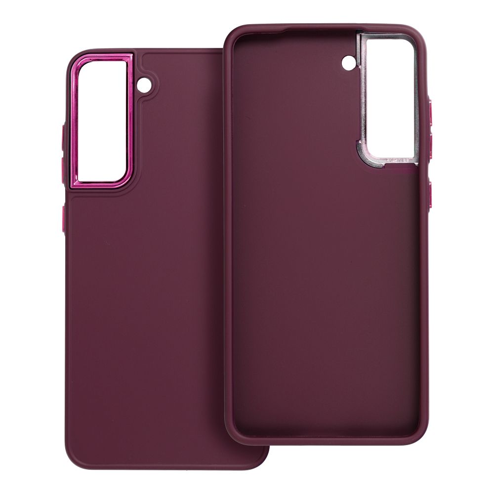 OEM FRAME Skal för Samsung S21 FE lila