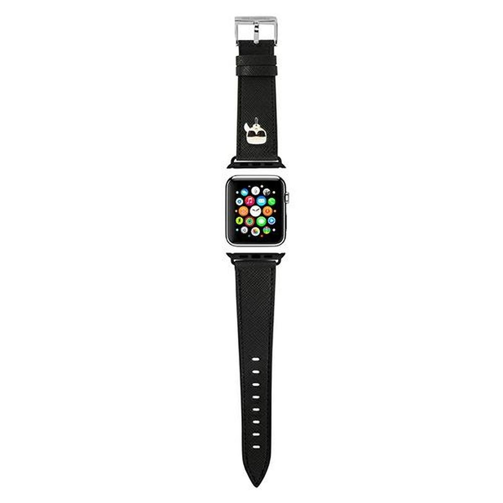 KARL LAGERFELD KARL LAGERFELD klockarmband för Apple Watch 42/44mm svart