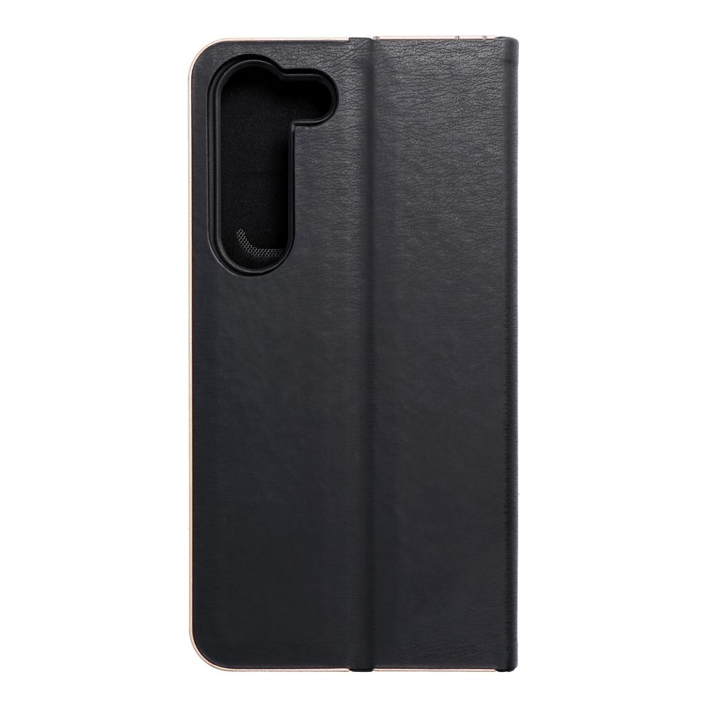OEM LUNA Gold Fodral för Samsung S23 svart