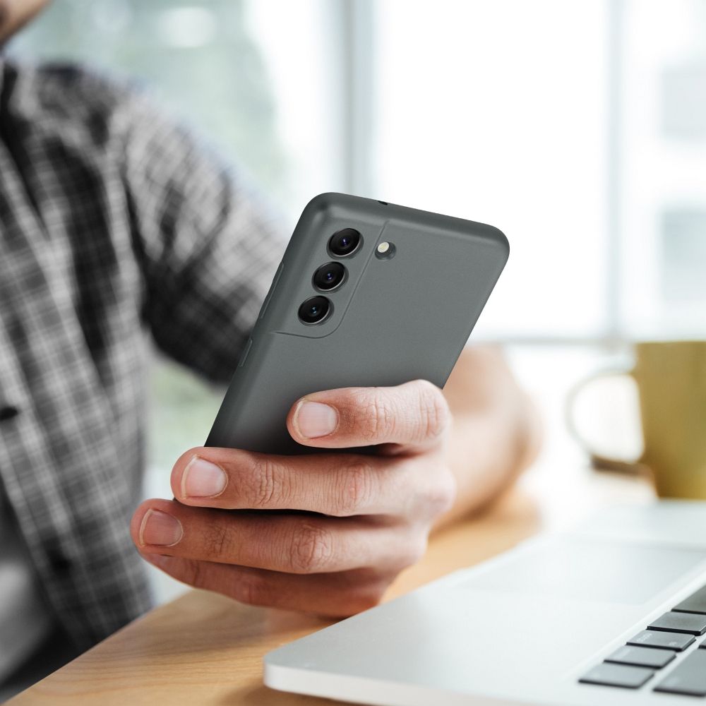 OEM METALLIC skal för Samsung A14 5G grått