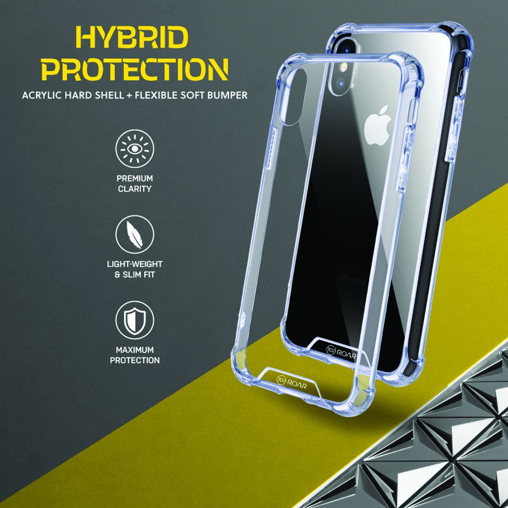 Roar Roar Armor Jelly Skal iPhone 14 genomskinlig