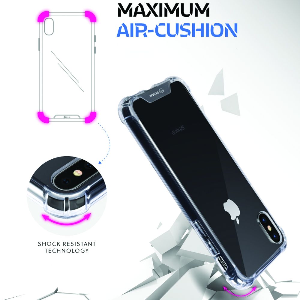 Roar Roar Armor Jelly Skal iPhone 14 genomskinlig