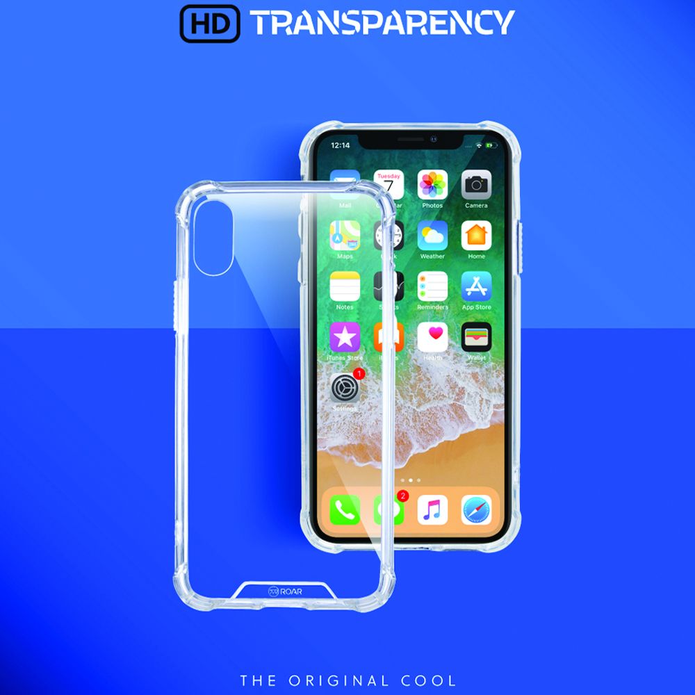 Roar Roar Armor Jelly Skal iPhone 14 Pro genomskinlig