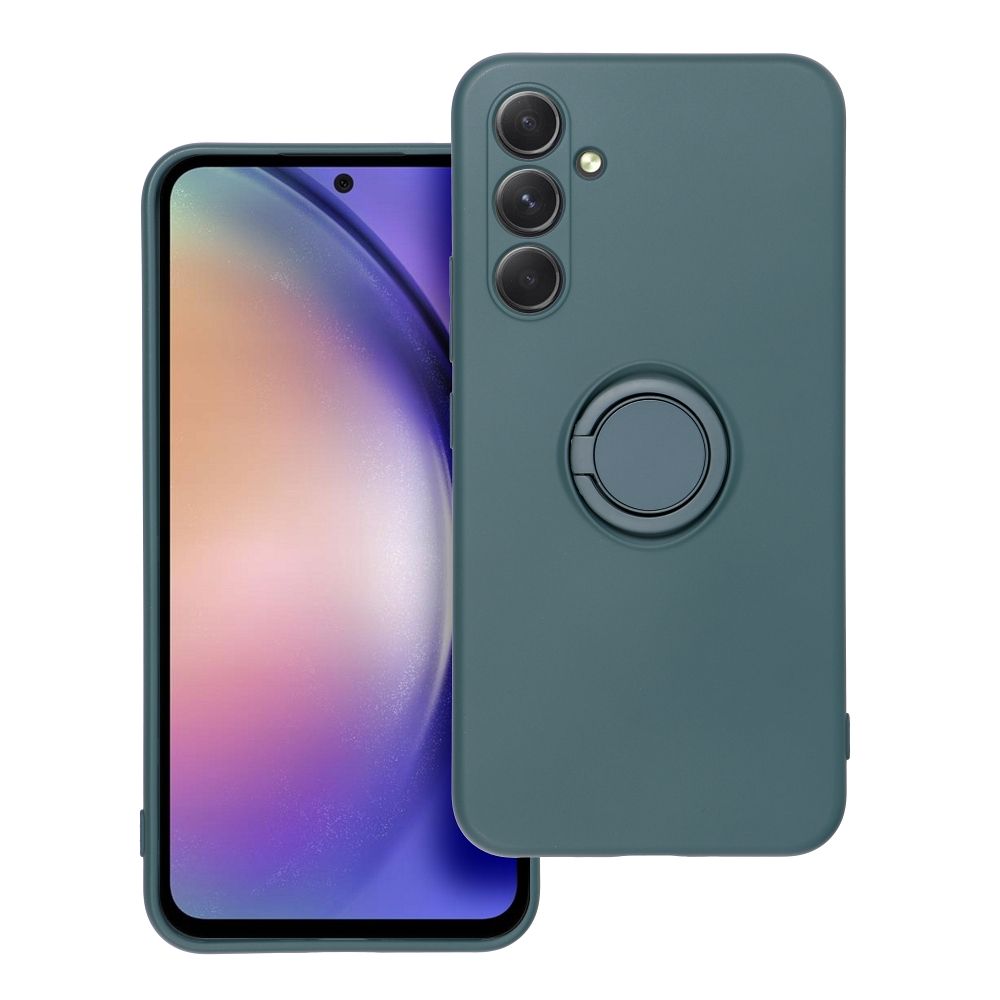 OEM SILIKON RING skal för Samsung Galaxy A54 5G i grönt