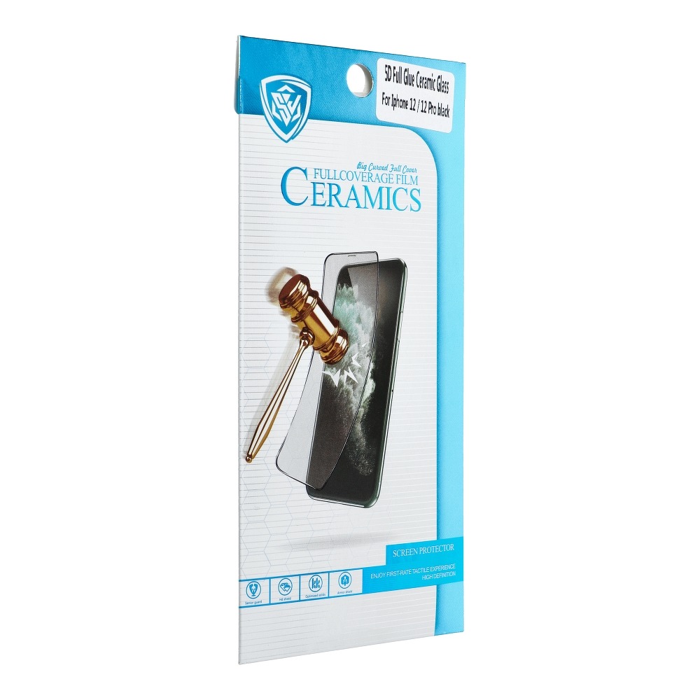 OEM 5D Härdat Glas till iPhone X / XS / 11 Pro Svart