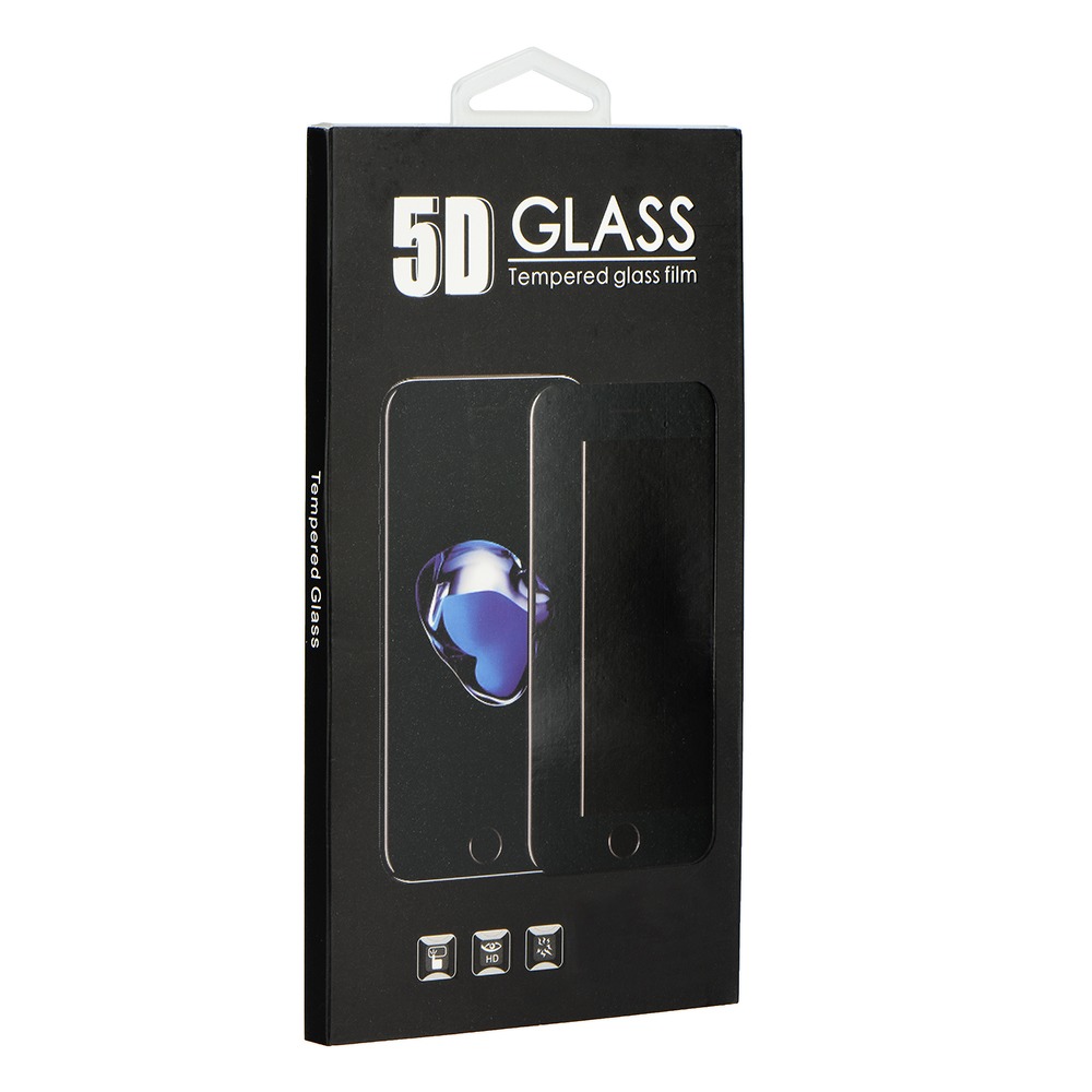 OEM 5D Härdat Glas till Xiaomi Redmi Note 9 Svart