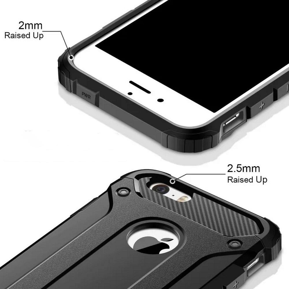 Forcell ARMOR Skal till iPhone 6/6S Svart