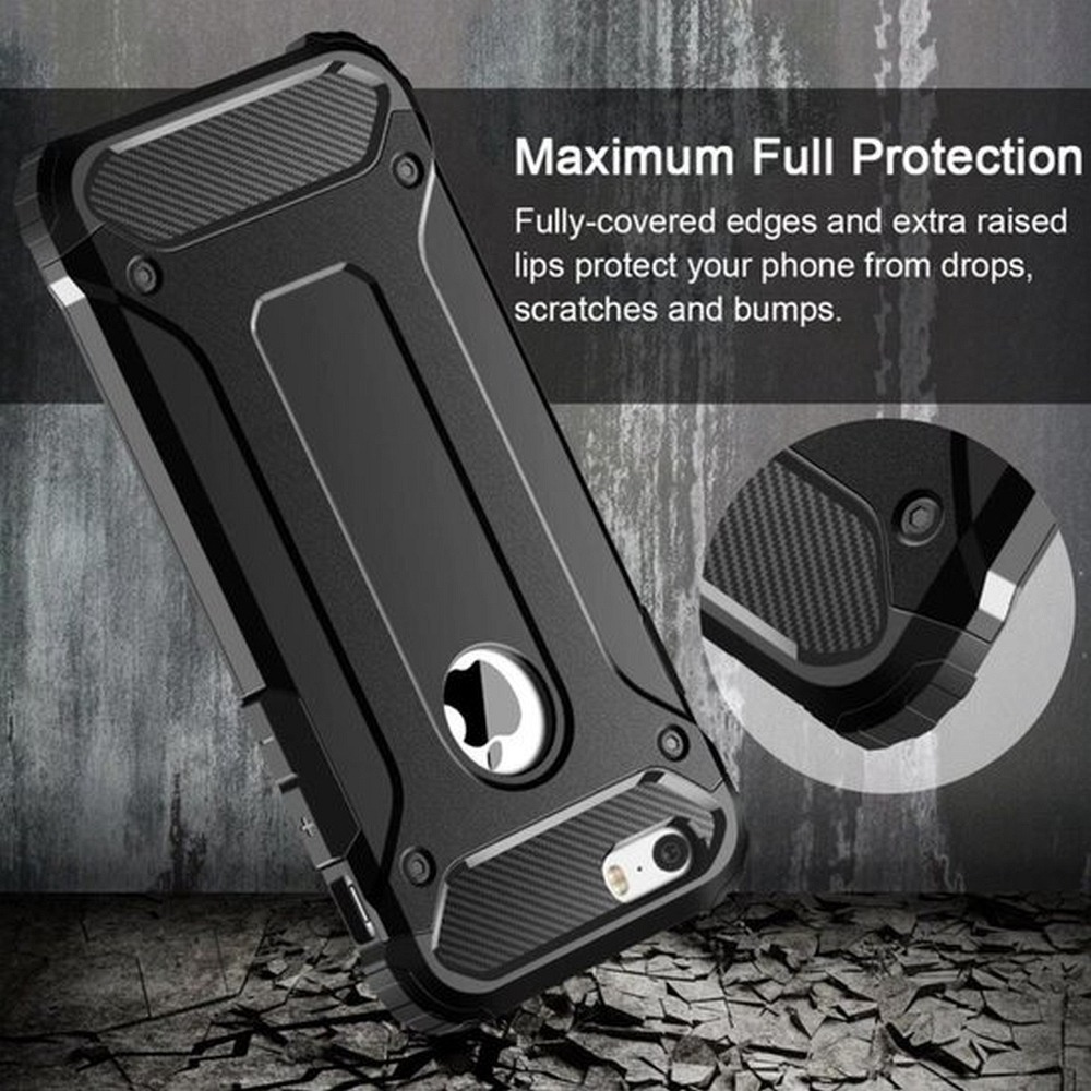 Forcell ARMOR Skal till iPhone 8 Svart