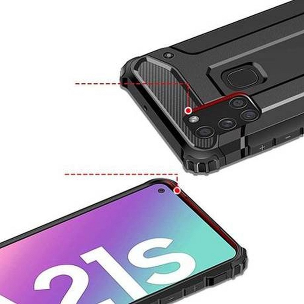 Roar ARMOR Skal till Samsung Galaxy A21S Svart