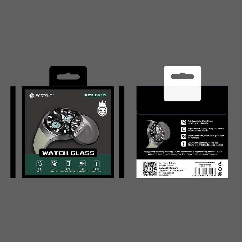 Bestsuit Bestsuit Flexible Härdat Glas till Apple Watch series 7-45mm