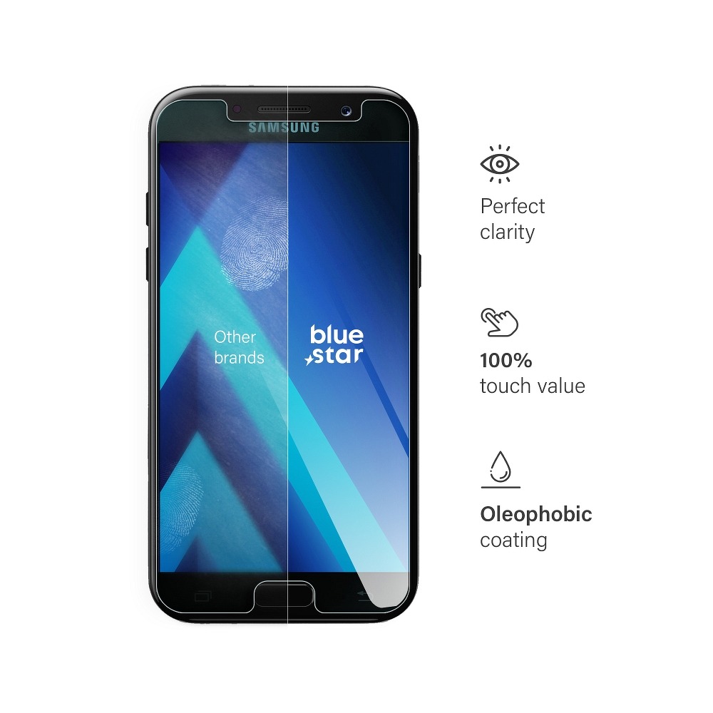 Blue Star Blue Star Härdat Glas Skärmskydd till Samsung A5 2017