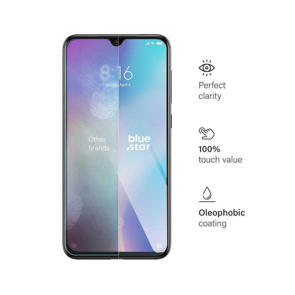 Blue Star Blue Star Härdat Glas till Xiaomi Mi 9