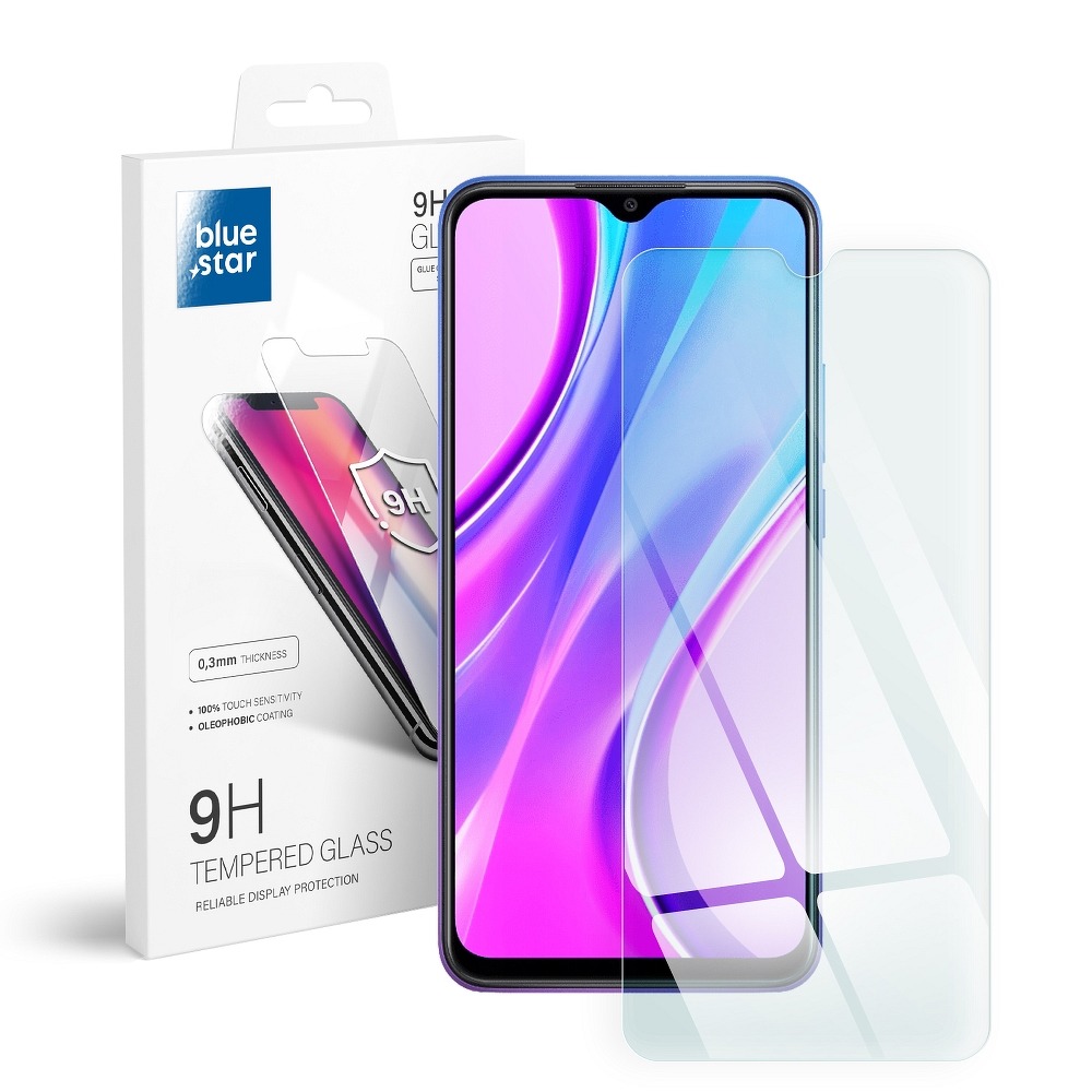 Blue Star Blue Star Härdat Glas Skärmskydd till Xiaomi Redmi 9