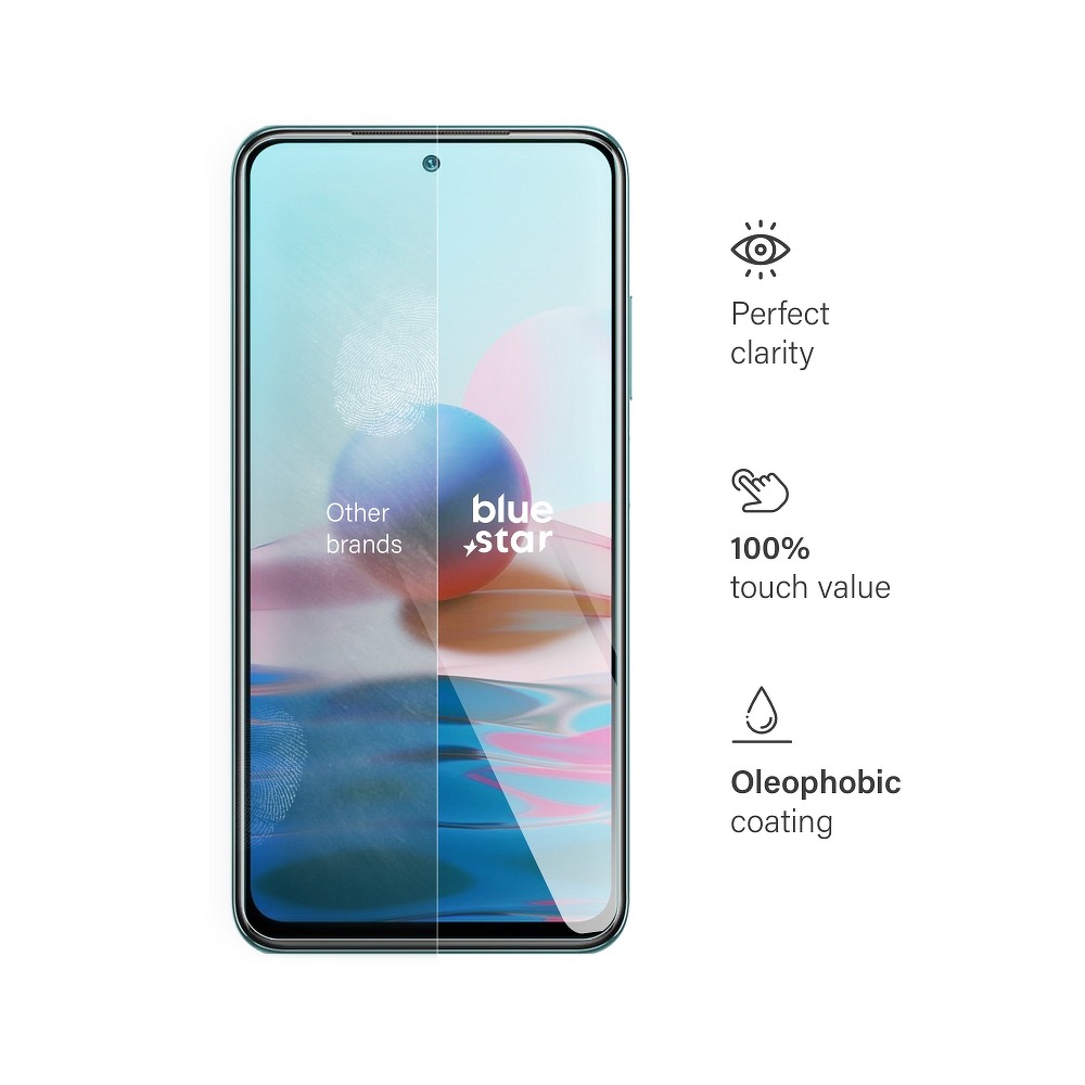 Blue Star Blue Star Härdat Glas till Xiaomi Redmi Note 10