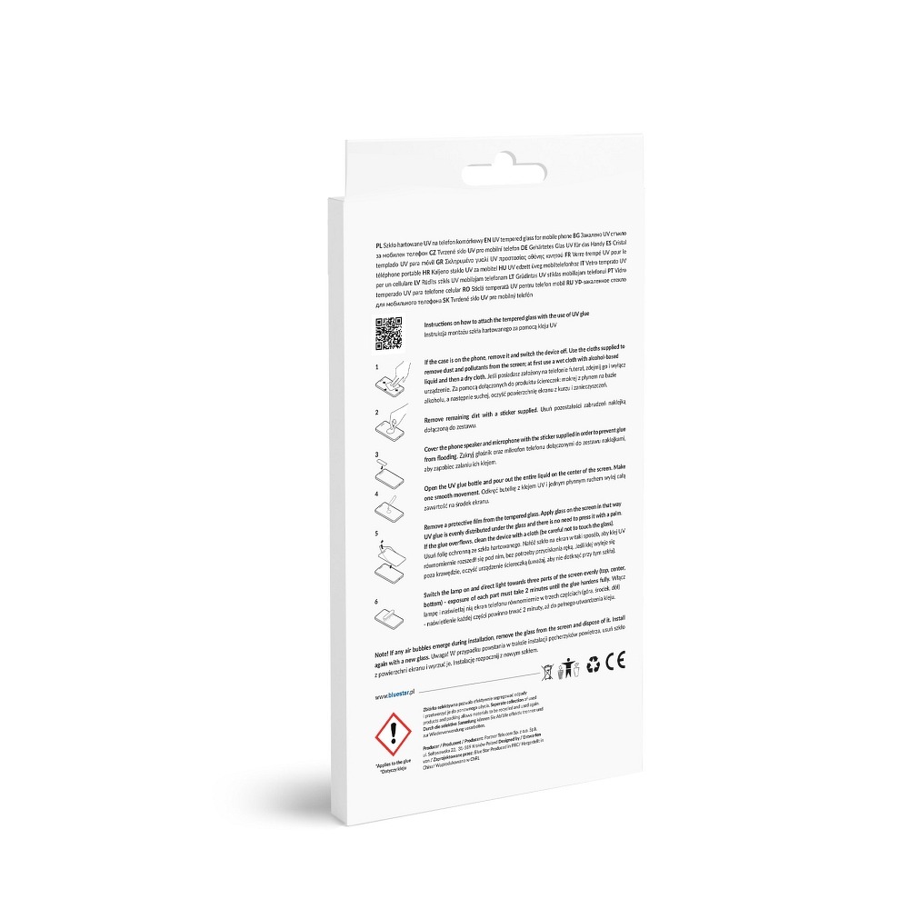 Blue Star Blue Star UV Härdat Glas till Samsung Galaxy S8