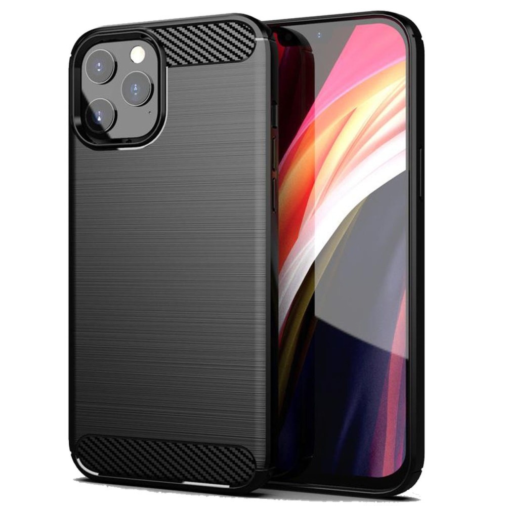 OEM CARBON skal till iPhone 11 PRO MAX 2019 Svart
