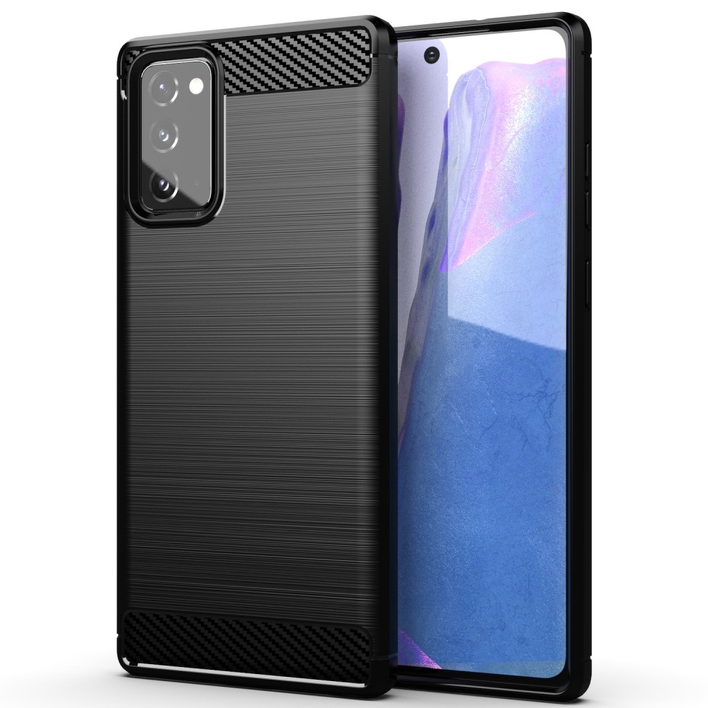 Forcell CARBON skal till Samsung Galaxy Note 20 Svart