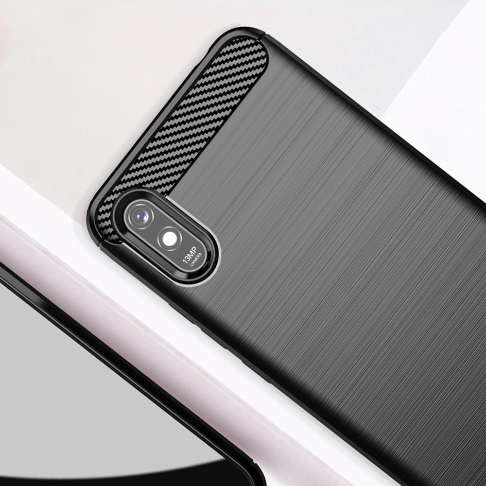 Forcell CARBON skal till XIAOMI Redmi 9A / 9AT Svart