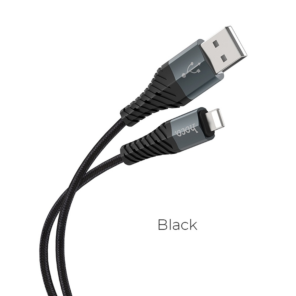 Hoco HOCO COOL USB-A till Lightning kabel X38 1m Svart