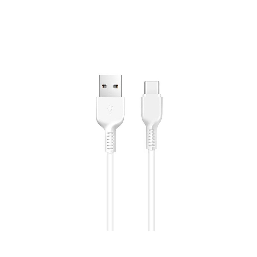 Hoco HOCO USB kabel till USB-C 1 m Vit