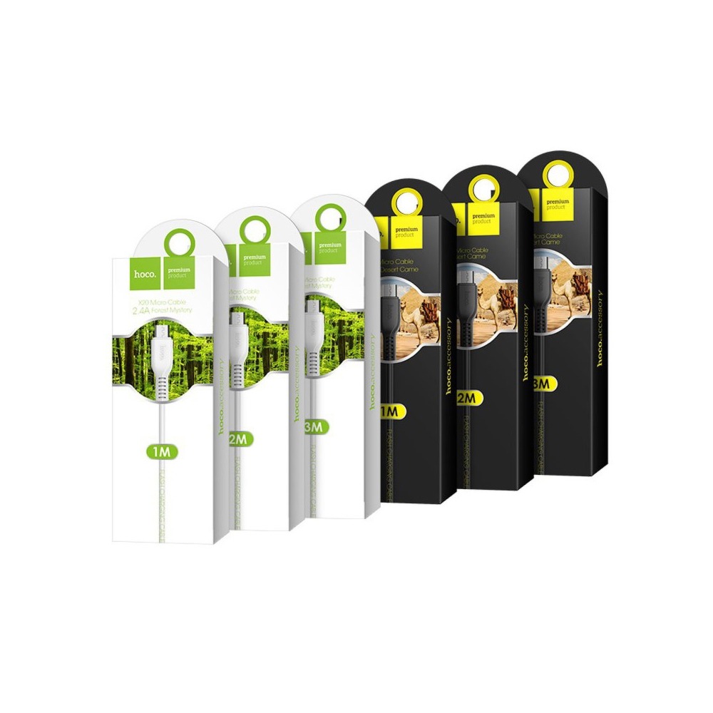 Hoco HOCO USB-C till USB-A kabel X20 3m Vit