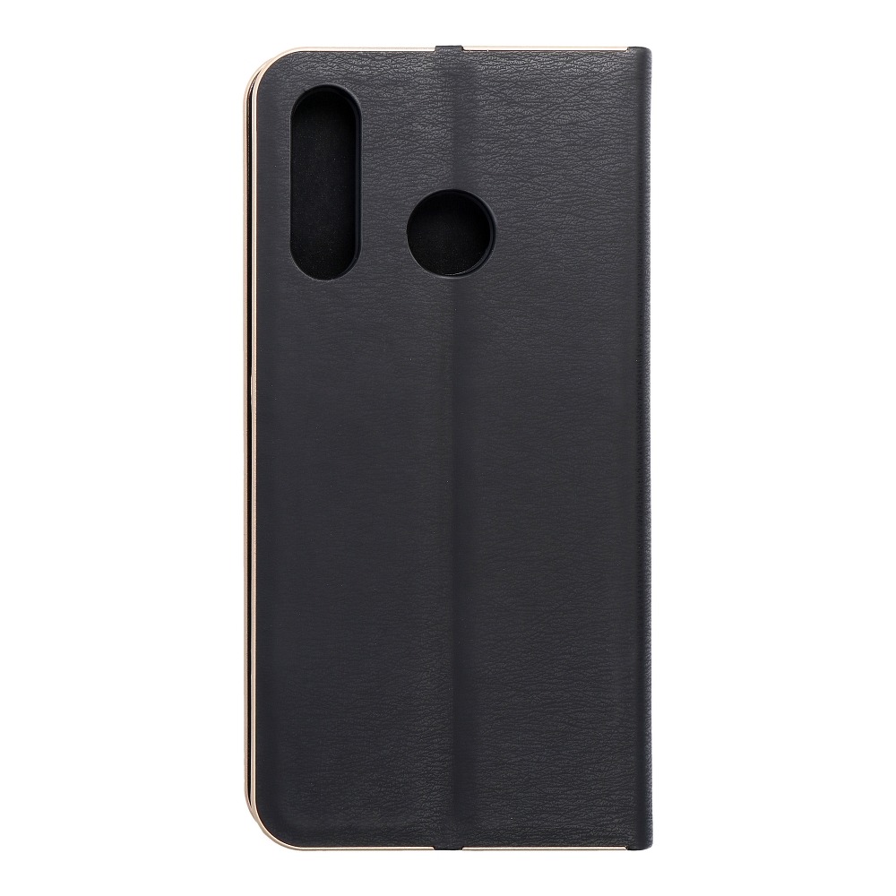 Forcell Forcell LUNA Guld fodral till Huawei P30 Lite Svart