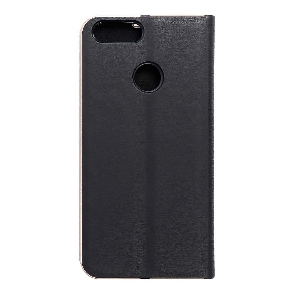 Forcell Forcell LUNA Guld fodral till Huawei P Smart Svart