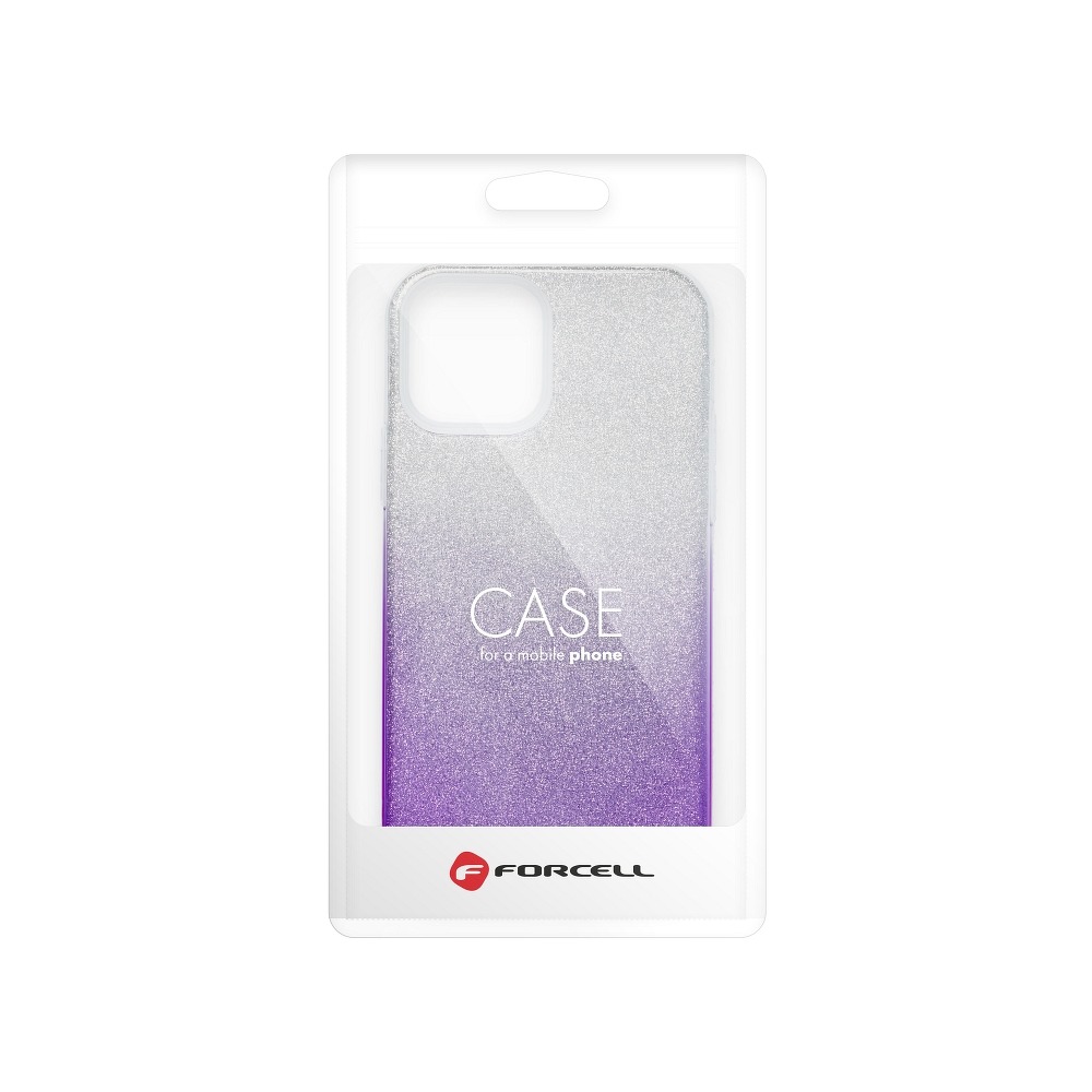 Forcell Forcell SHINING skal till iPhone 11 PRO clear/Lila