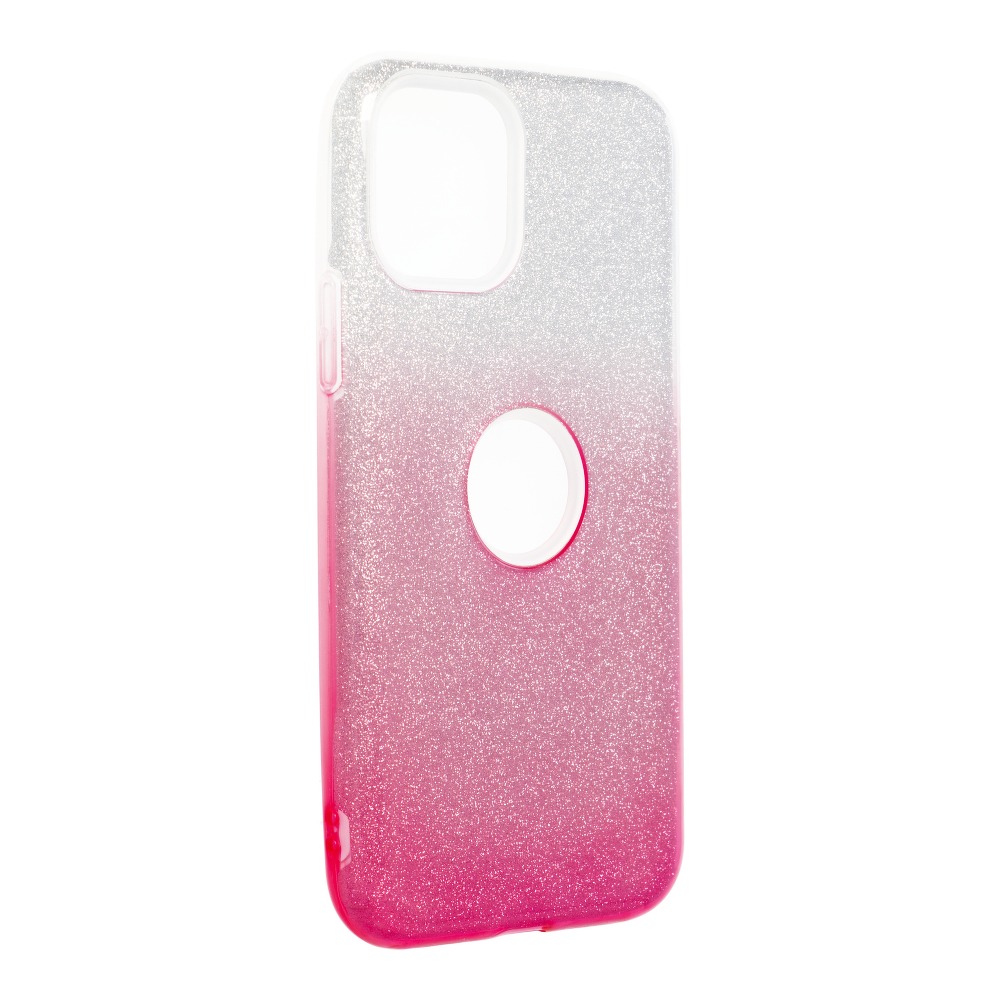 OEM Forcell SHINING skal till iPhone 11 PRO clear/Rosa
