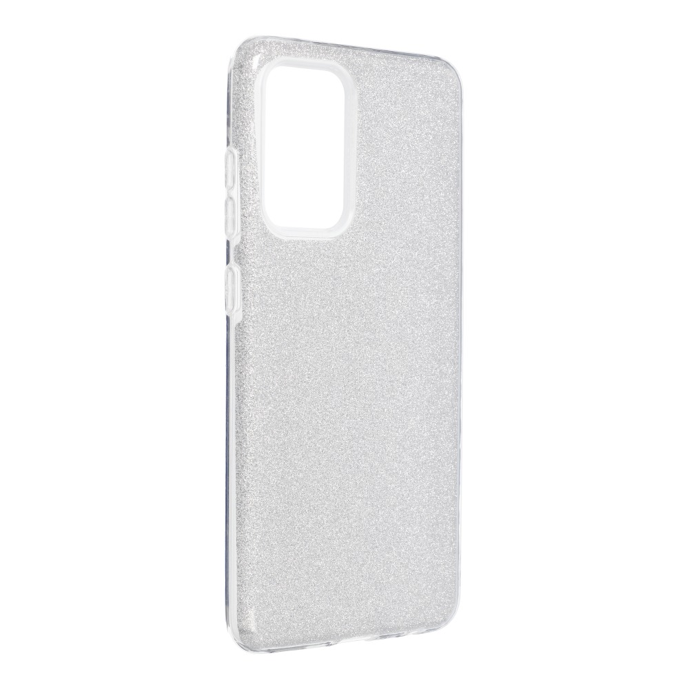 Forcell Forcell SHINING skal till Samsung Galaxy A52 5G/ 4G/A52S clear/Rosa