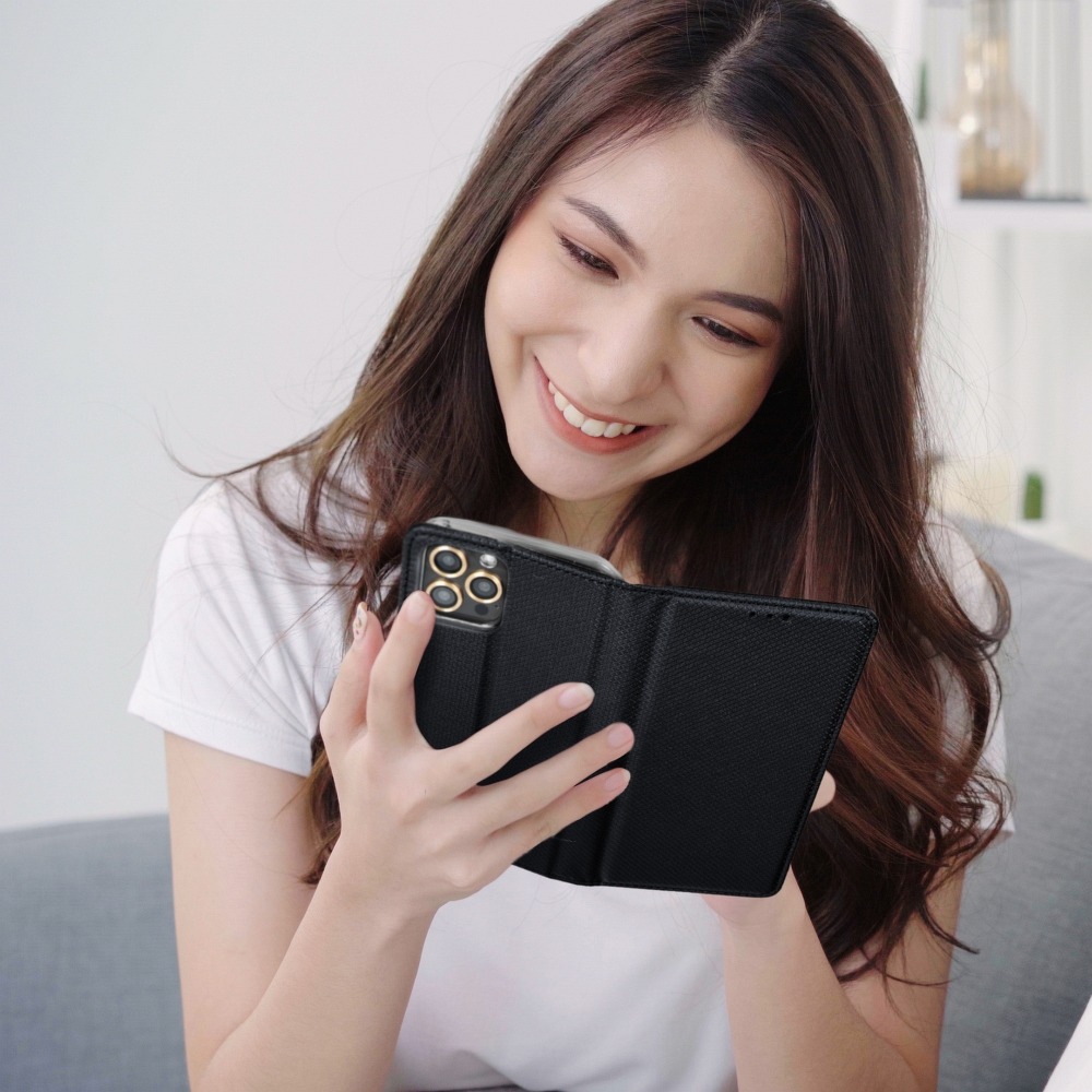 OEM Smart Plånboksfodral till Samsung A10 Svart
