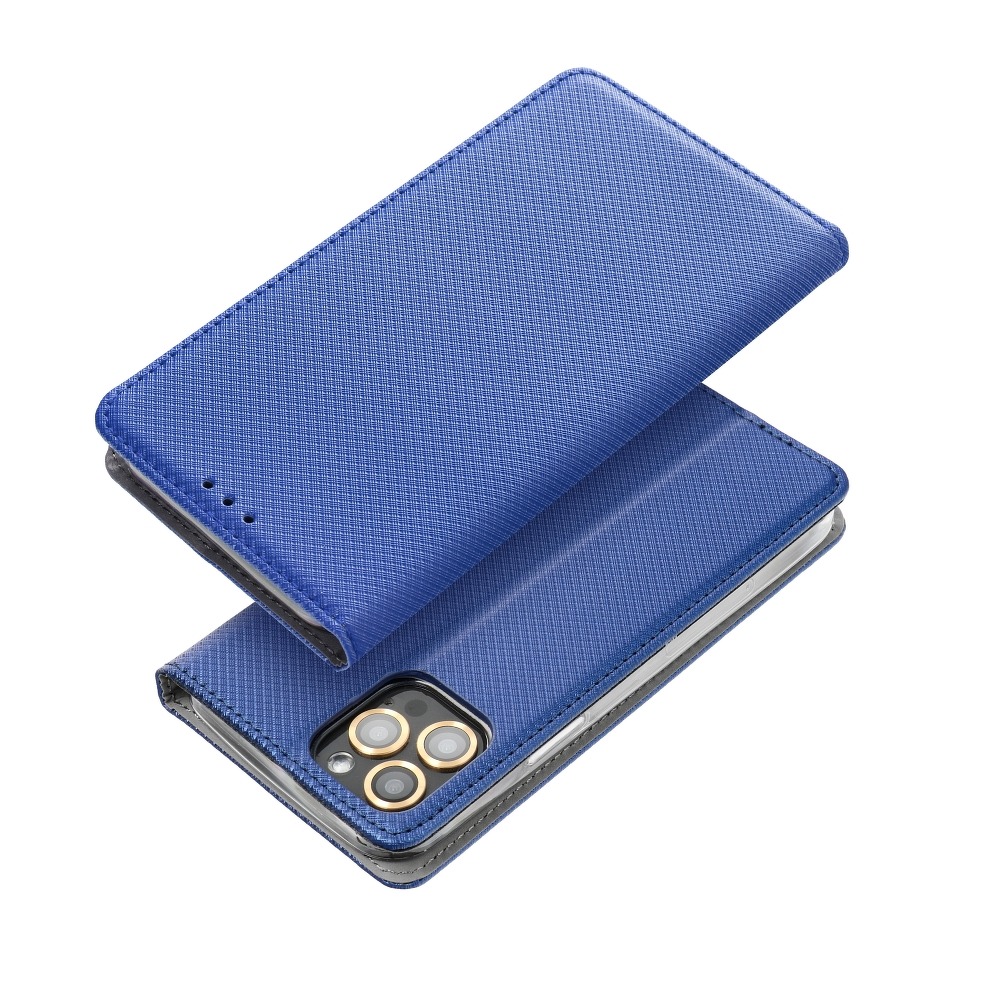 OEM Smart Plånboksfodral till Samsung A21s navy Blå
