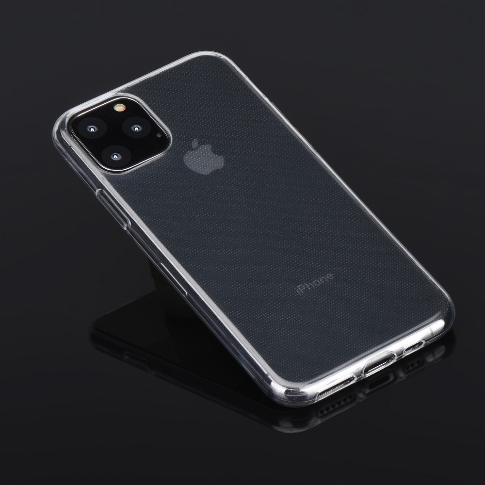 OEM Ultratunt 0.3mm mjuk silikon Skal till iPhone XS transparent