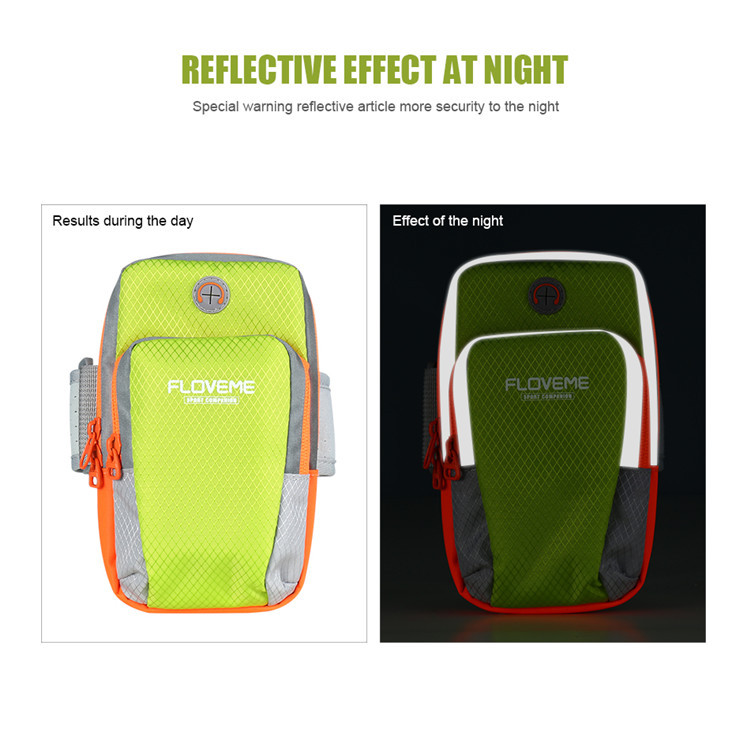 Floveme Floveme universal sportarmbands-väska - Rosa