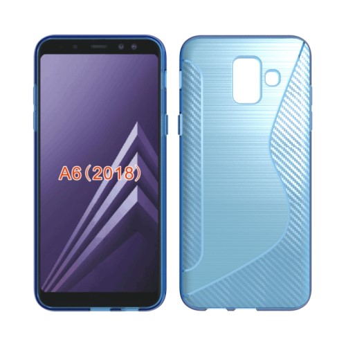 OEM Flexicase Mobilskal Till Samsung Galaxy A6 (2018) - Blå